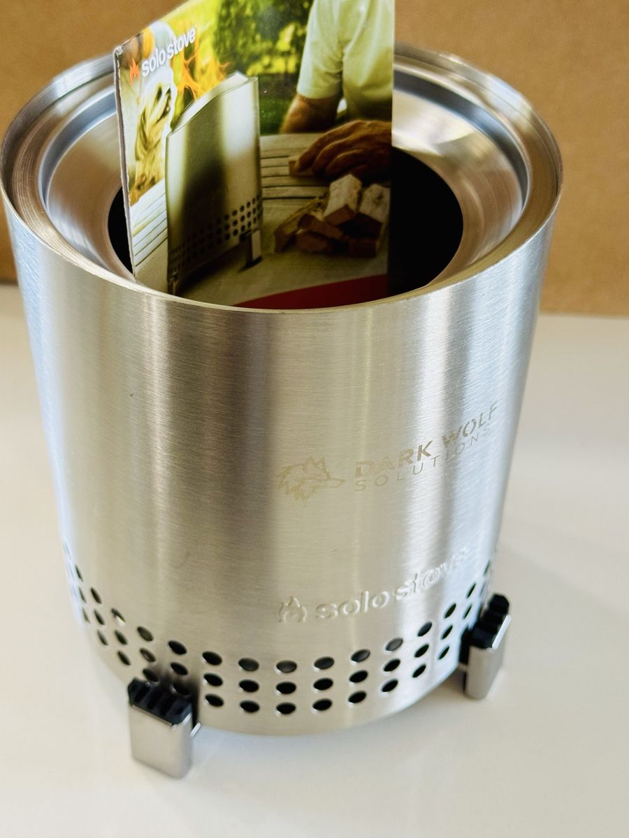 Solo Stove Mesa 5-in W Stainless steel Round Portable Wood-Burning Fire Pit $33.98