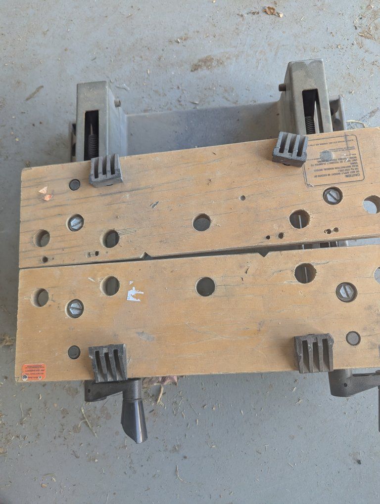 Black & Decker portable workbench & vice