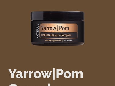 doTERRA Yarrow|Pom Cellular Beauty Complex Dietary Supplement 60 Capsules