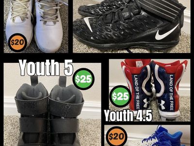 Nike & Under Armour Football Cleats