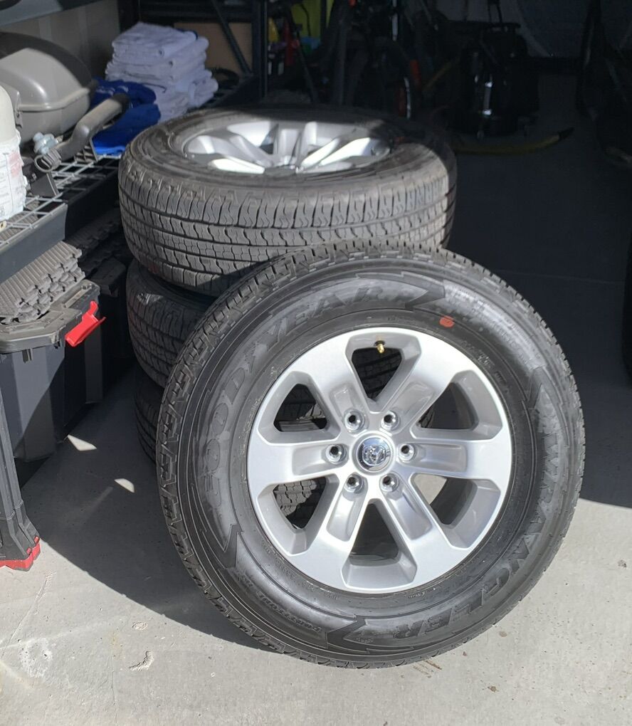 Brand New Goodyear WranglerS And Ram Truck Rims