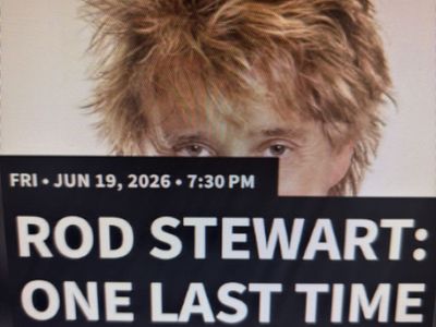 Rod Stewart concert tickets