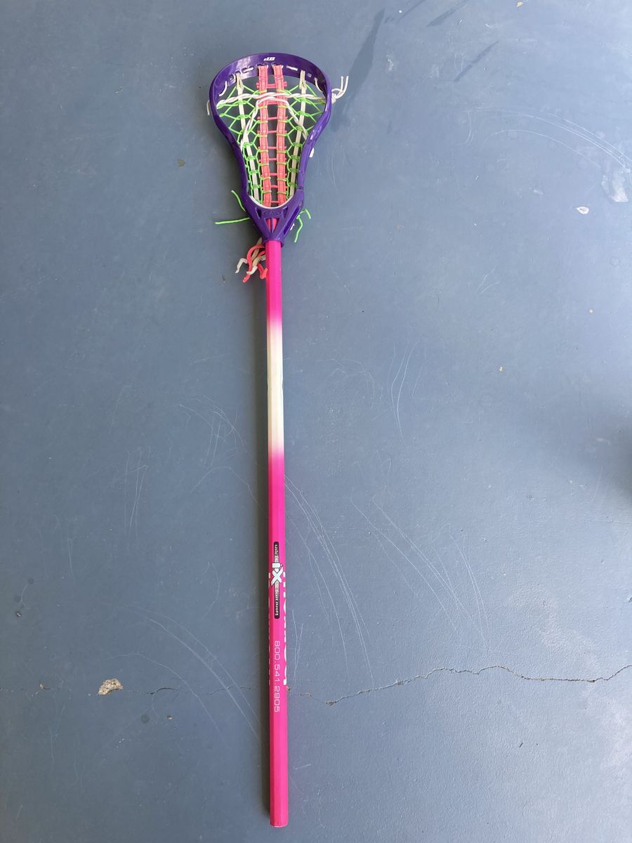 Women's Lacrosse Stick 41 inches:  Harrow stick and DeBeer head