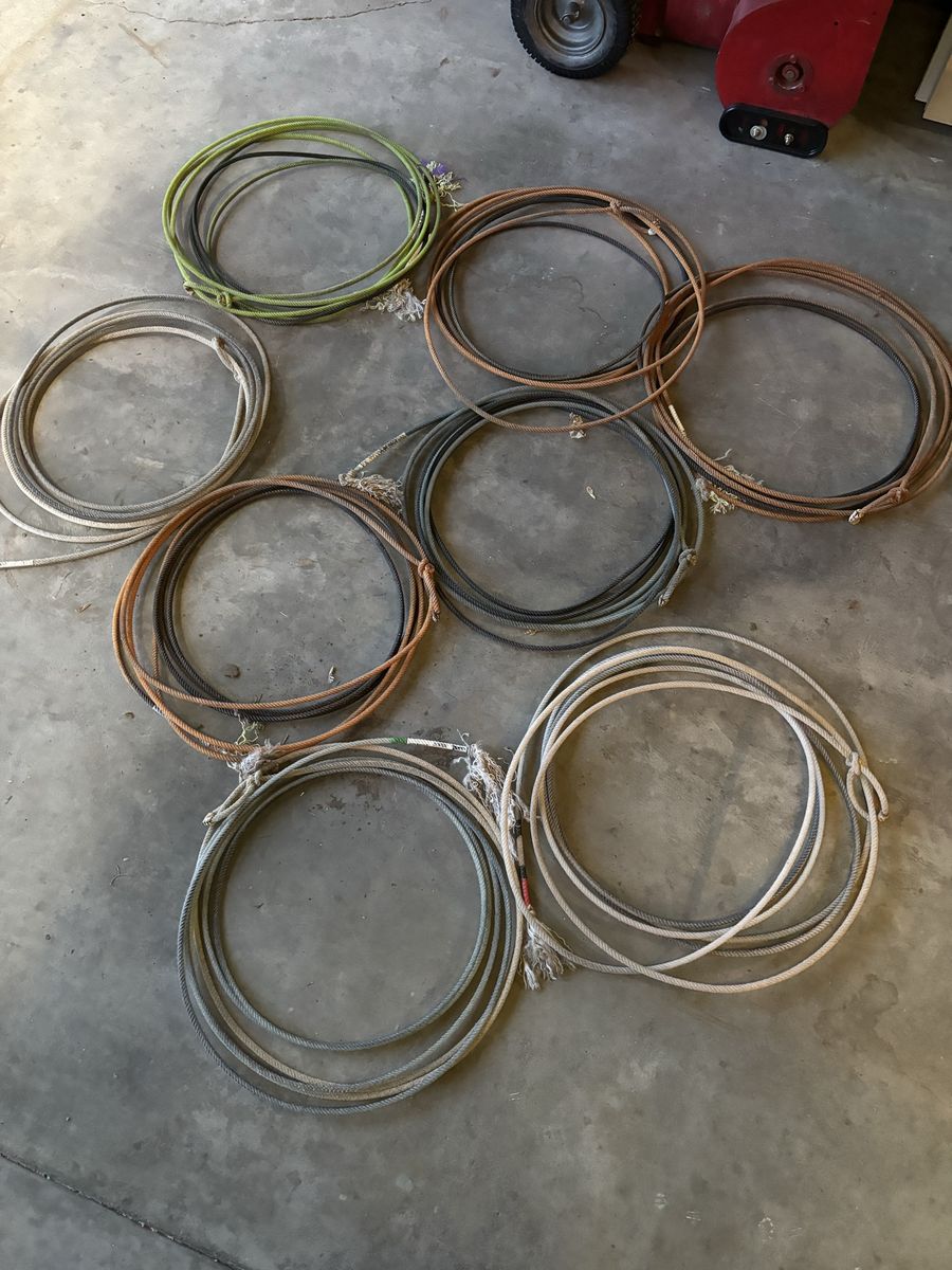 Assorted Used Roping Ropes