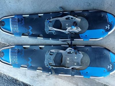 Tubbs Journey 36 Snowshoes - Blue/Black - Excellent Condition