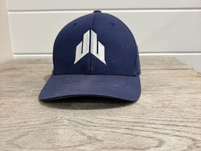 JJ Watt X Reebok Navy Blue Baseball Cap Hat Embroidered “JJ” Logo One Size Fits All