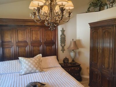 Beautiful black iron chandelier