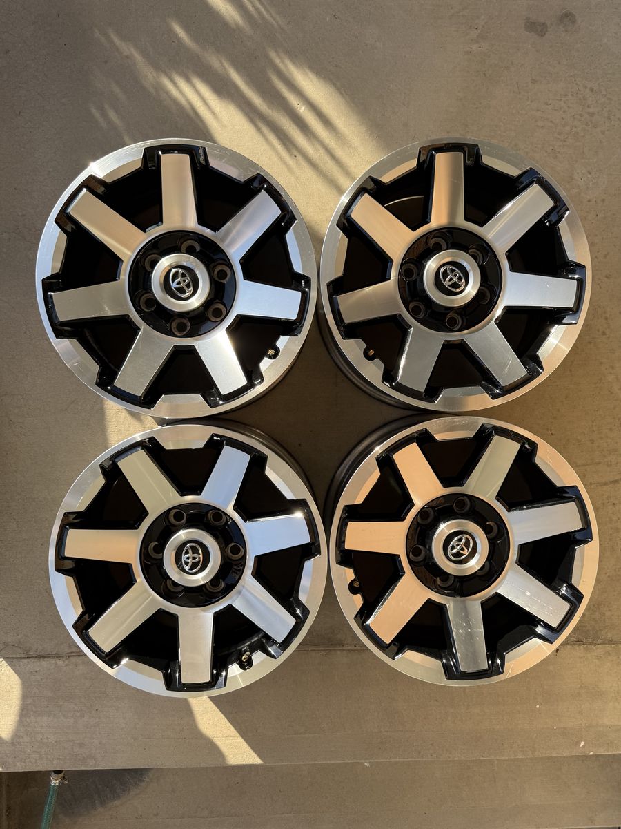 1995-2020 Toyota Tacoma FJ 4Runner TRD Off-Road 7 Spoke OEM Wheels - 17x7.5
