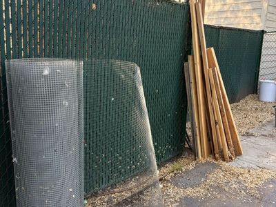 Free firewood + wire fencing