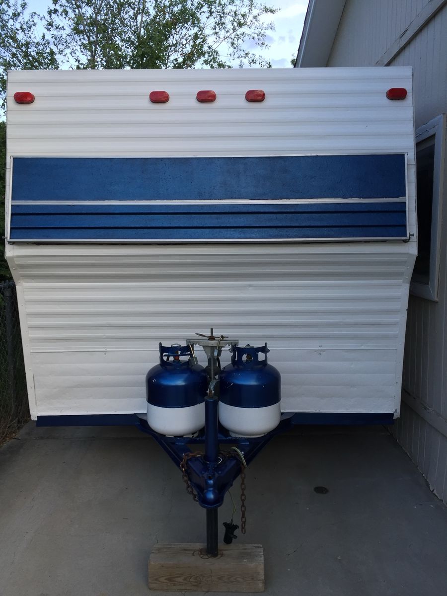 1973 Red Dale Coach Camping Trailer