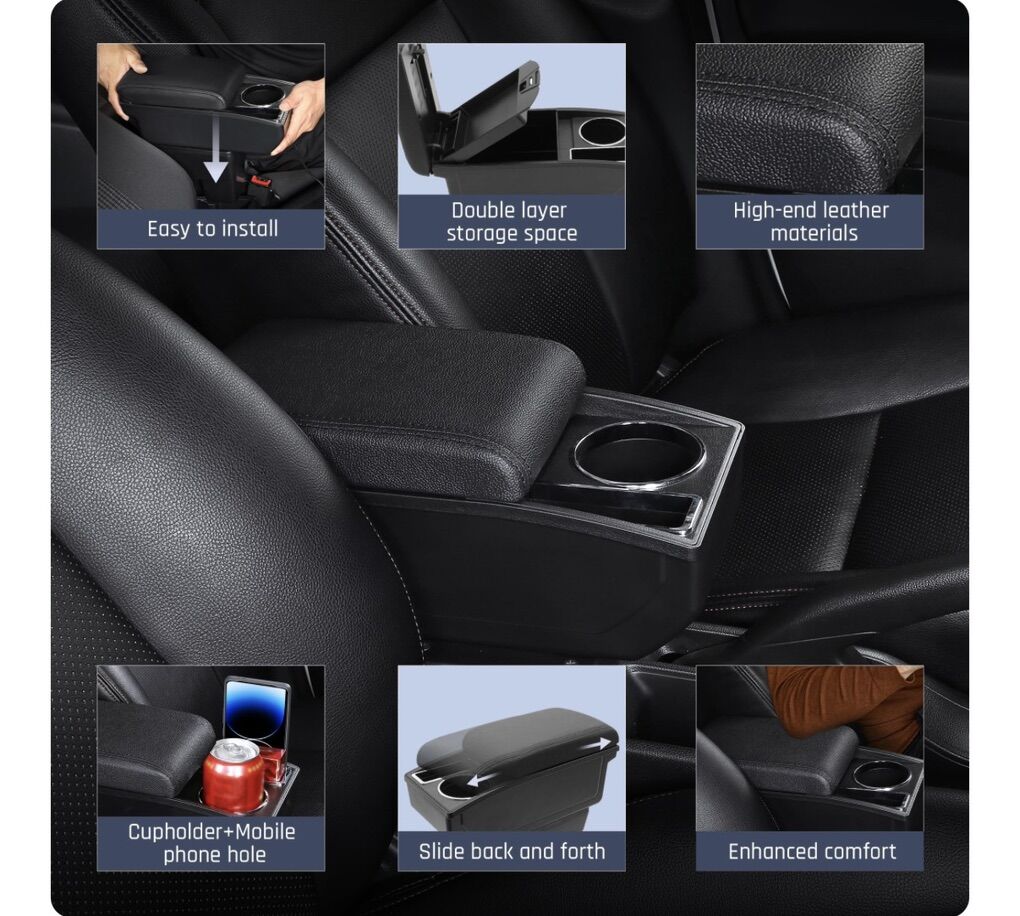 NEW! Car Armrest Box for Chevy Spark