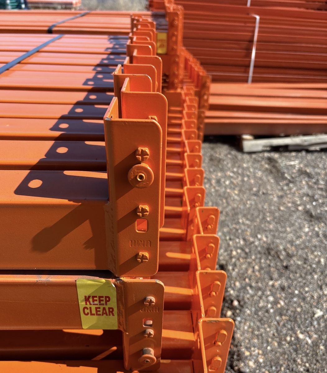 Used Pallet Racking-Industrial Pallet Rack-Warehouse Shelving/Shelves-Teardrop Beams-Uprights-Wire decking-Material Handling