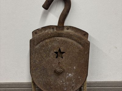 Antique Metal Pulley