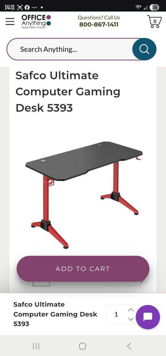 Computer Gaming Desk