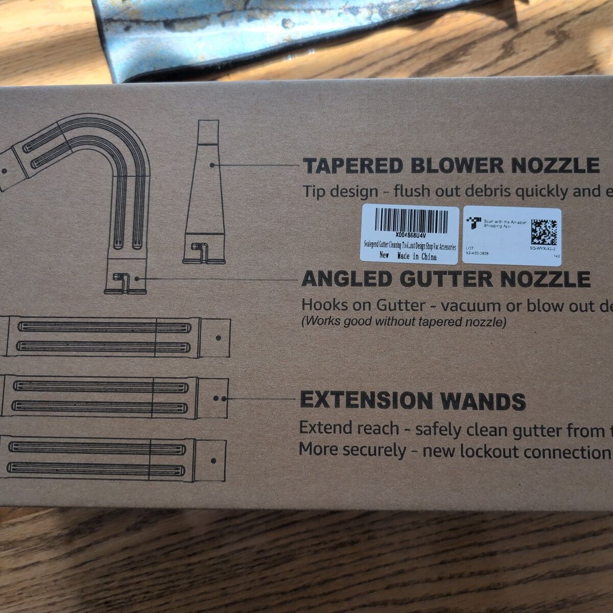 Sealedend Angled Gutter Cleaning Tool