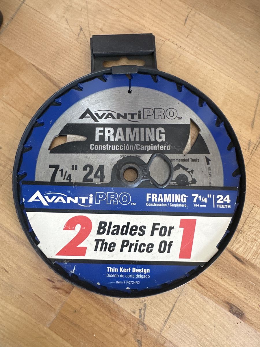 AvantiPro Framing Blades