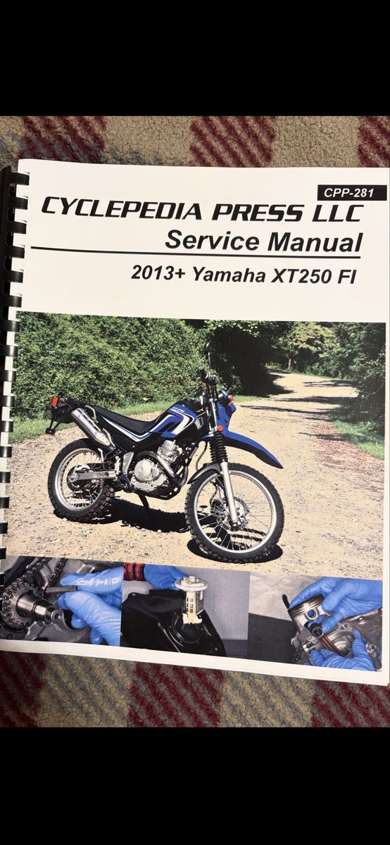Yamaha XT250 Service Manual