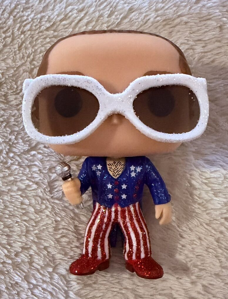 Elton John Rare Glitter Funko Pop