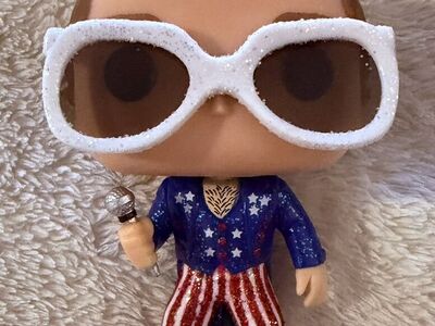 Elton John Rare Glitter Funko Pop