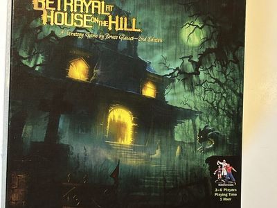 Betrayal at House on the Hill 2nd Ed. Strategy Board Game - Bruce Glassco, Ages 12+, 3-6 Players