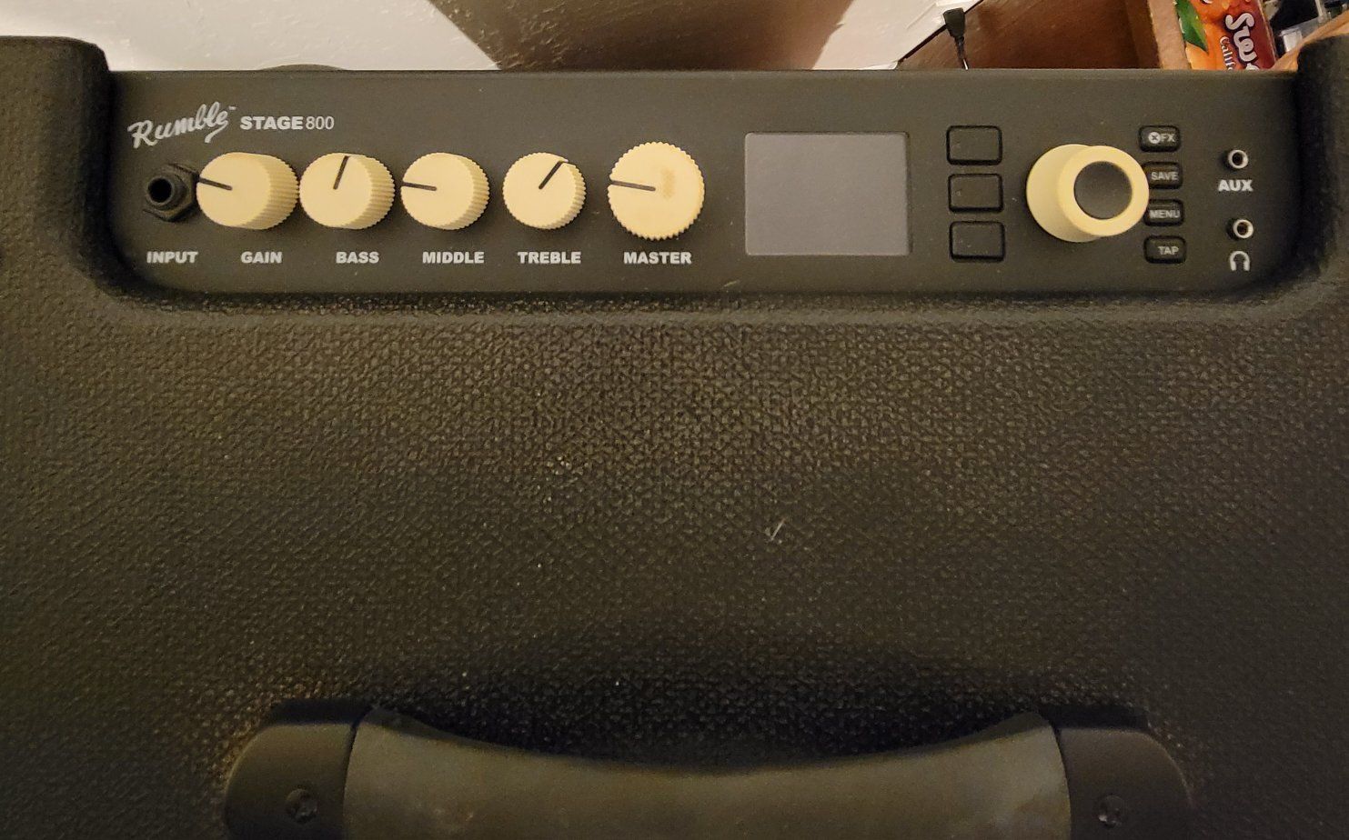 Fender Rumble Stage 800 Bass Amplifier with 2x10 and 2x10 Cabinet & Footswitch