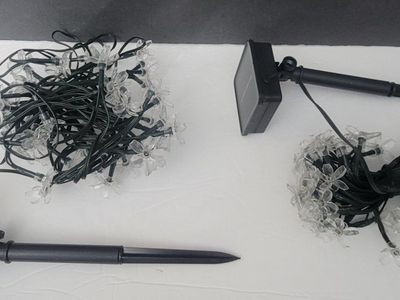 Solar Flower String Lights