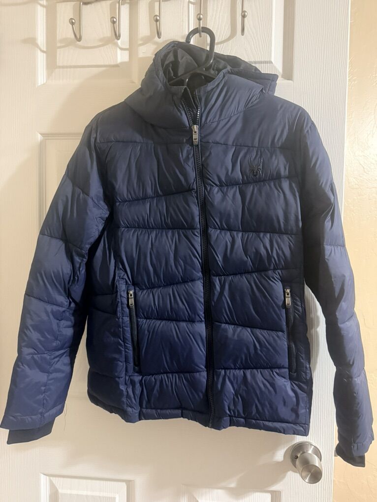 Spyder Puffer Coat Size 14/16