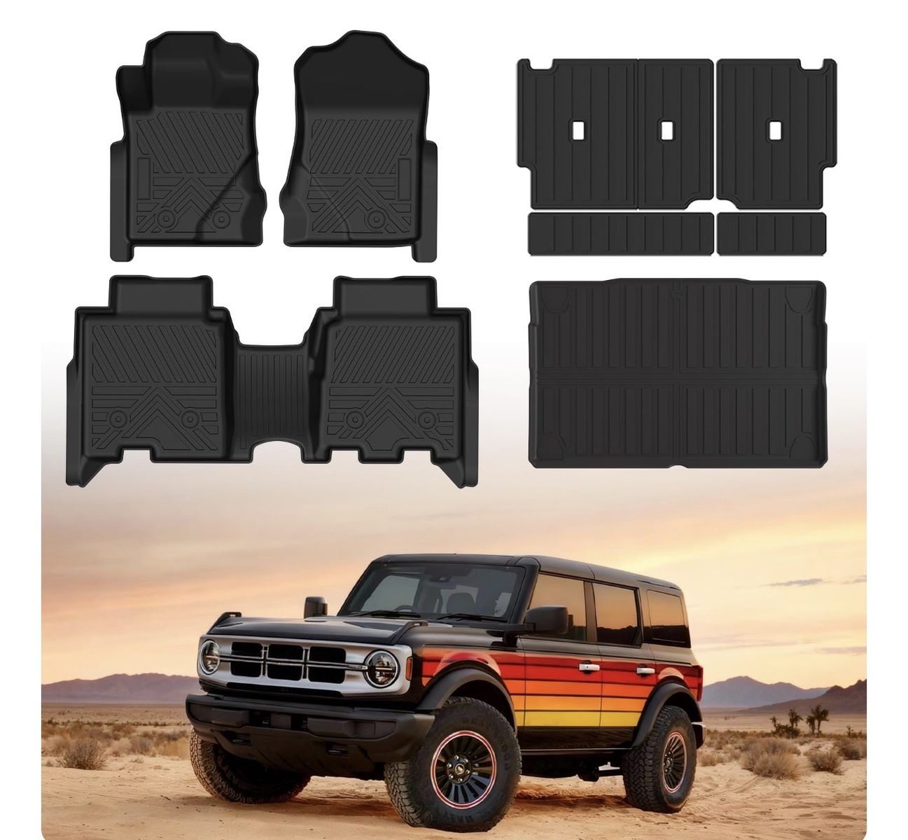 Ford Bronco All Weather floormats