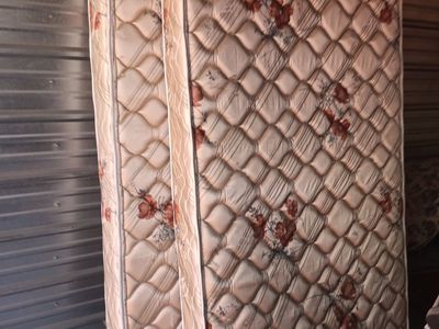 2 twin mattress. both