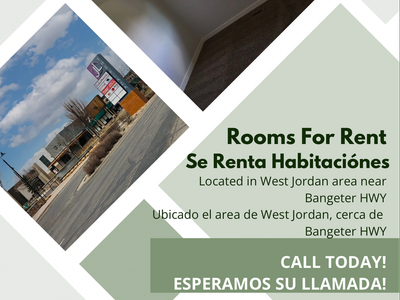 Rooms for Rent/¡Se rentan 2 habitaciones!