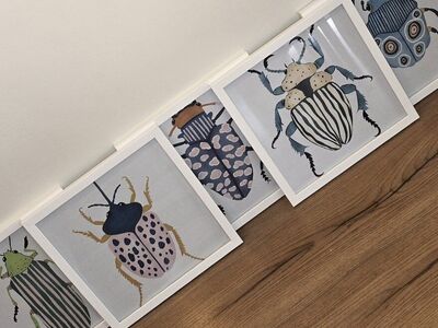 Kid's Beetle Wall Art Decor