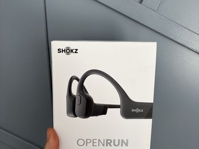 SHOKZ OpenRun Bone Conduction Sport Headphones - Black