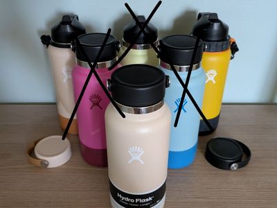 Entire Hydroflask Collection Lot of 3 Wide Mouth 32 oz Bottles