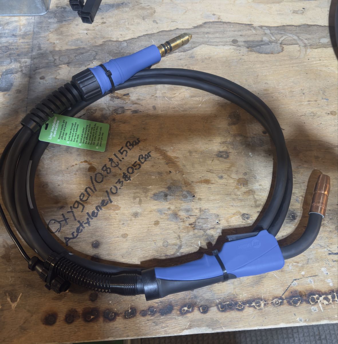 Miller MDX-100 Mig Gun 15 ft. AccuLock MDX..