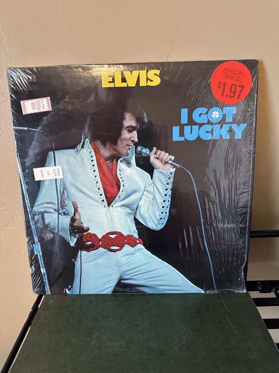 Elvis Presley I Got Lucky Vinyl LP Record Camden Label Used Good