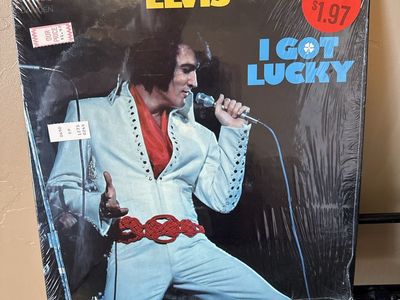 Elvis Presley I Got Lucky Vinyl LP Record Camden Label Used Good