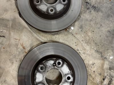 Two Used Honda Accord Front Rotors