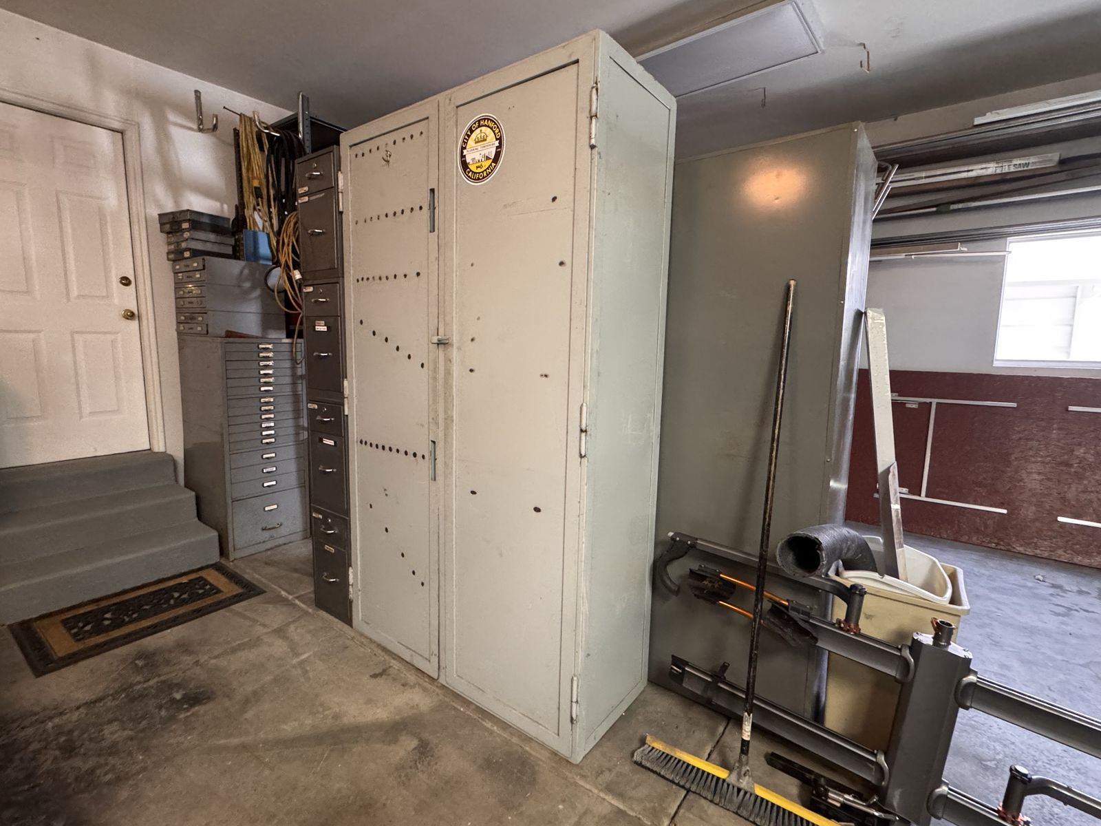 Custom Tool Locker Shelf Cabinet for Garage Shop