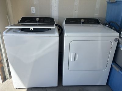 whirlpool washer and drier