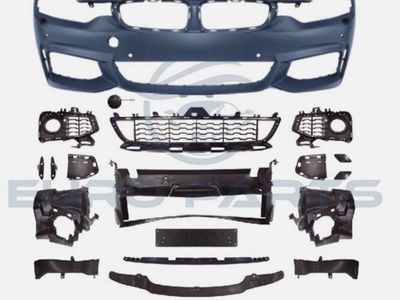 For 2014~2020 BMW 4 Series F32 F33 F36 M-Tech Style Front Bumper Kit w/PDC Hole