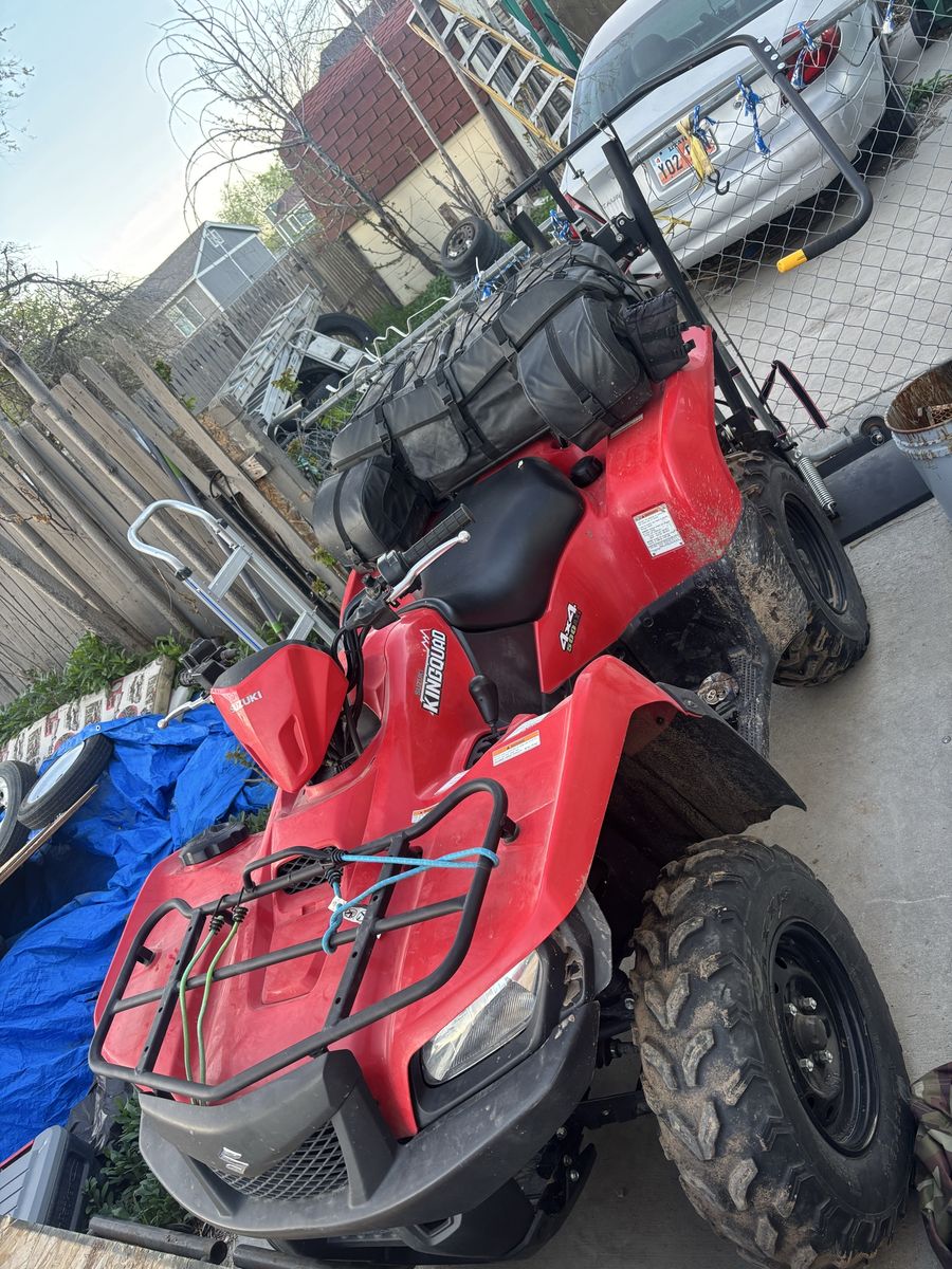 2014 Suzuki Kingquad 500