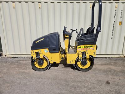 2026 Bomag BW 90 36" double smooth drum roller for compaction of asphalt or soil