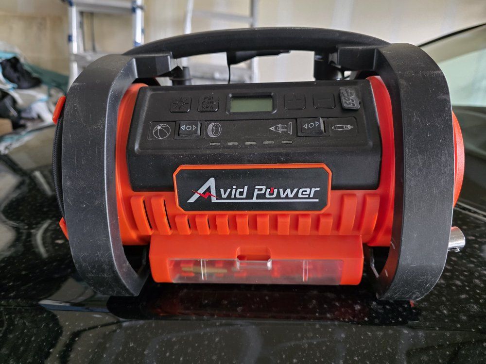 avid power portable air compressor