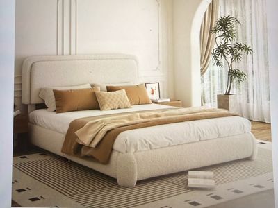 King size bed frame, brand new