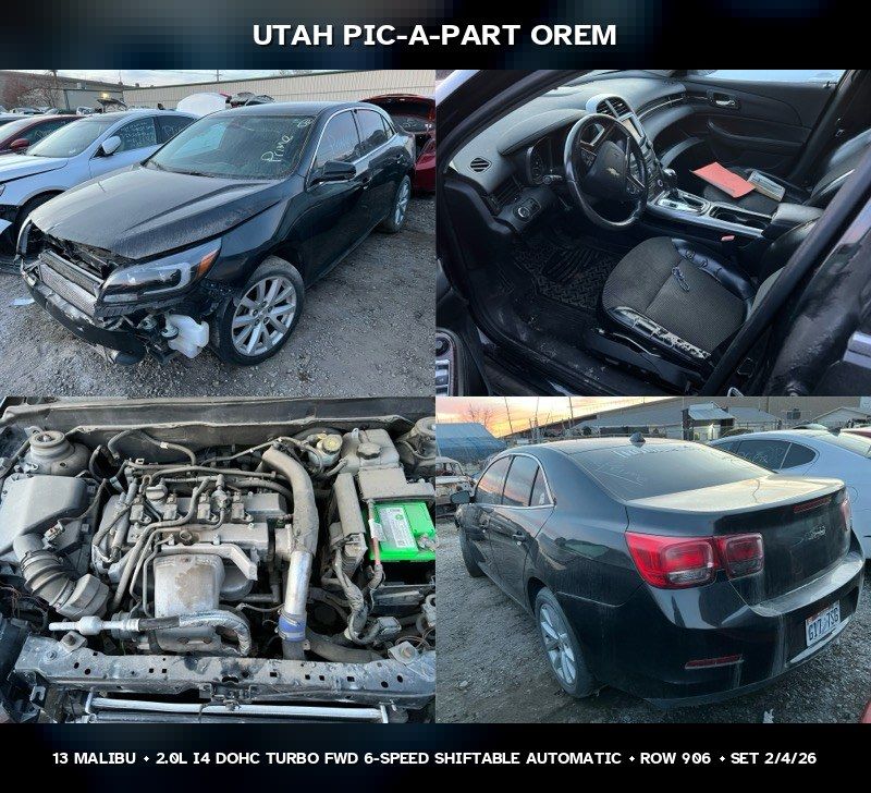 2013 Chevrolet Malibu Parts - UTPAP Orem