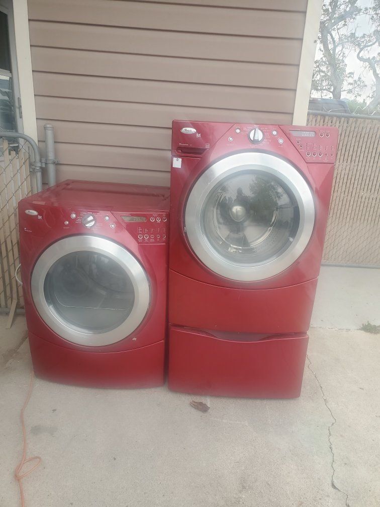 Washer and dryer