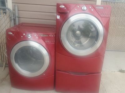 Washer and dryer