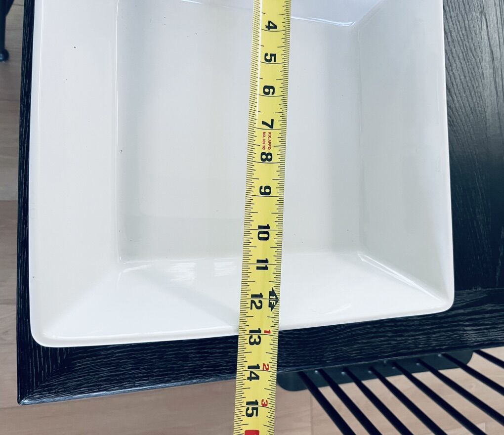 13 Inch White Serving Tray Pampered Chef