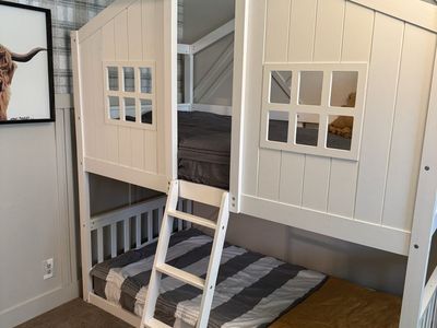 Twin over twin bunk bed