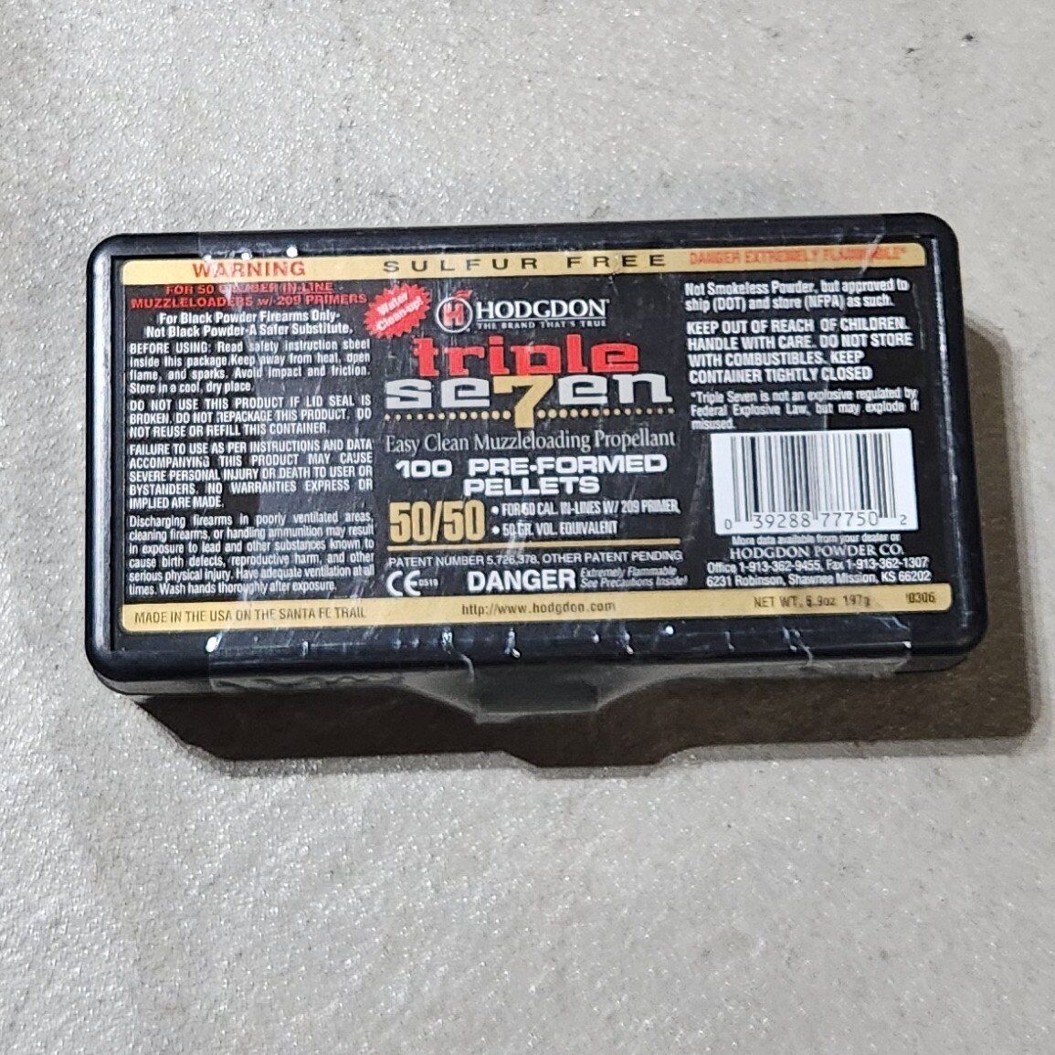 Triple Seven Pellets New